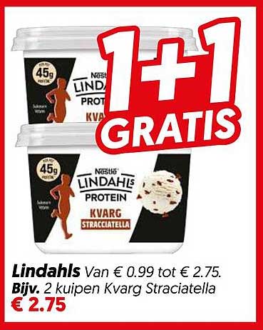 Lindahls 1+1 GRATIS