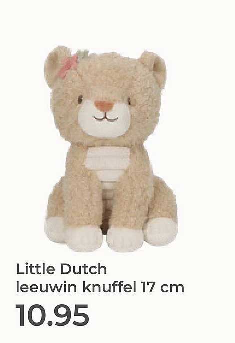 Little Dutch leeuwin knuffel 17 cm