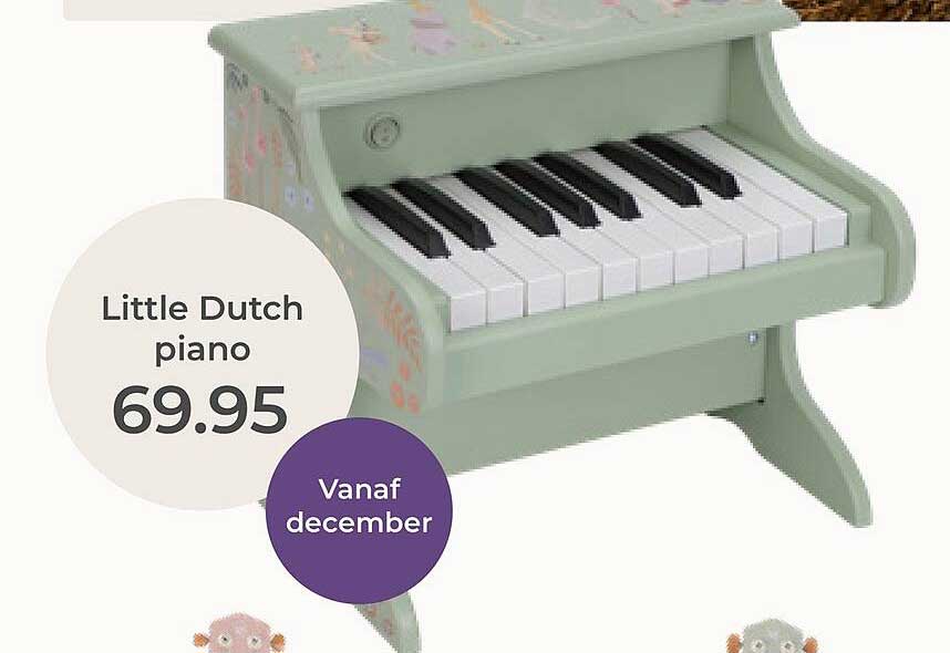 Little Dutch piano Vanaf december