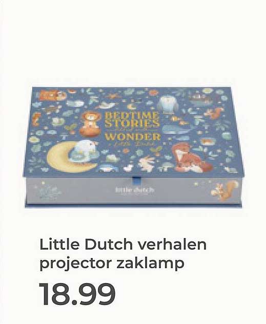 Little Dutch verhalen projector zaklamp