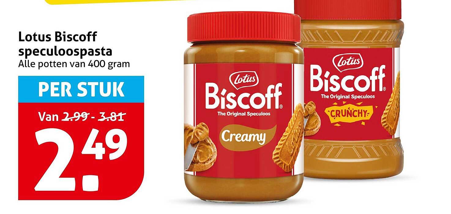 Lotus Biscoff speculoospasta
