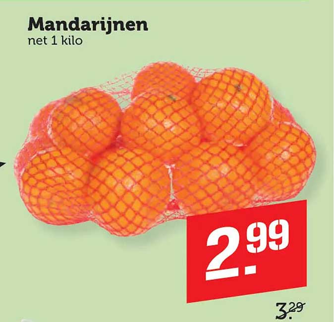 Mandarijnen net 1 kilo