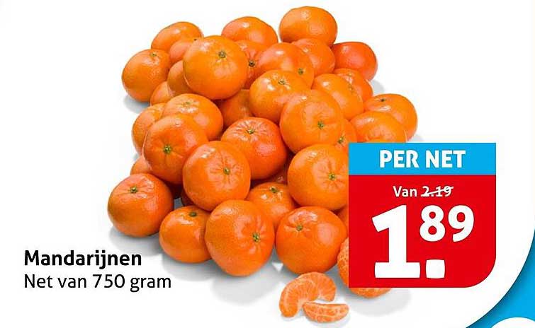 Mandarijnen Net van 750 gram