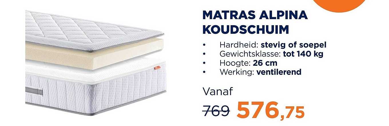 MATRAS ALPINA KOUDSCHUIM