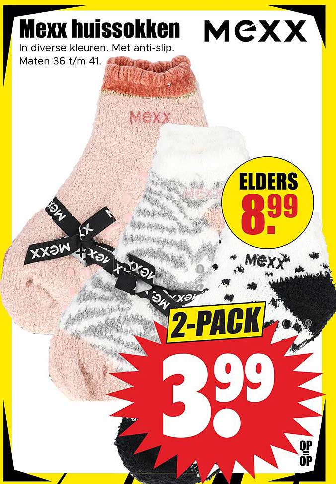 Mexx huissokken