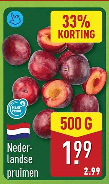 Nederlandse pruimen