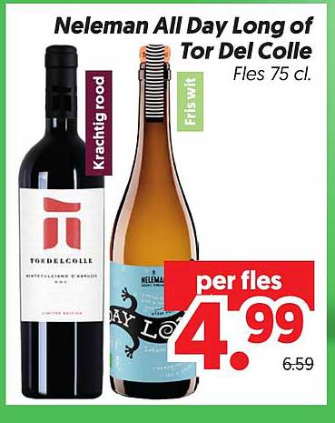 Neleman All Day Long of Tor Del Colle Fles 75 cl. per fles