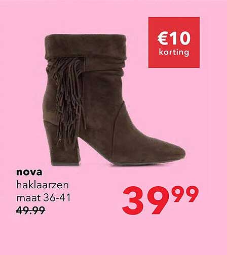 nova haklaarzen maat 36-41
