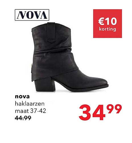 nova haklaarzen maat 37-42