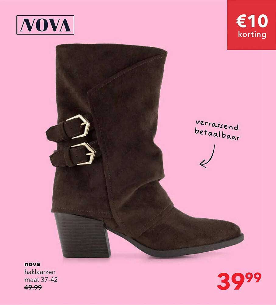 nova haklaarzen maat 37-42