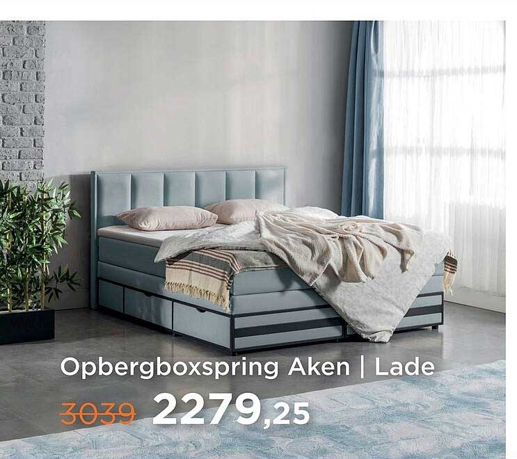 Opbergboxspring Aken | Lade