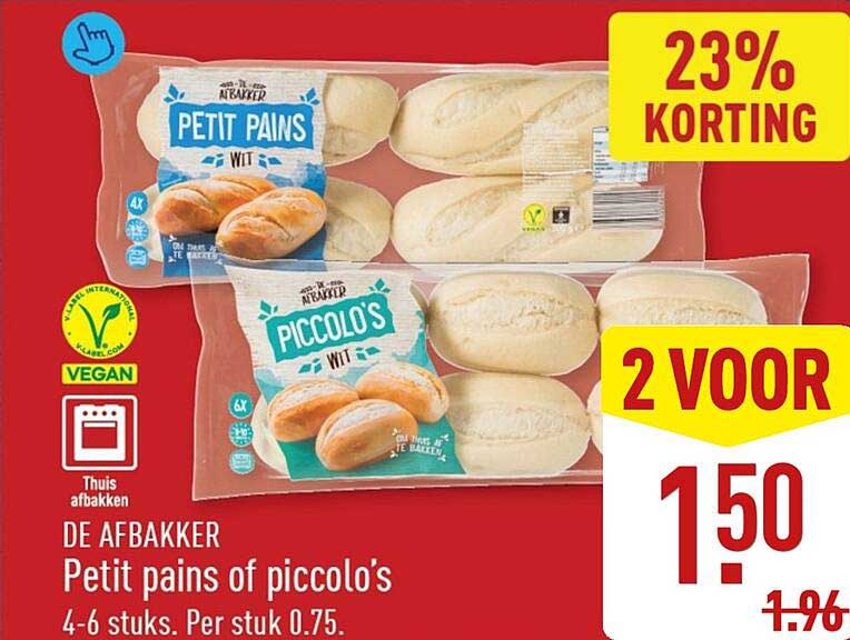 Petit pains of piccolo's