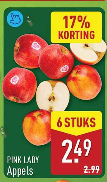 PINK LADY Appels 17% KORTING