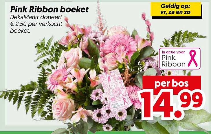 Pink Ribbon boeket