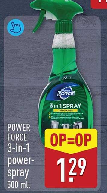 POWER FORCE 3-in-1 power-spray 500 ml. OP=OP