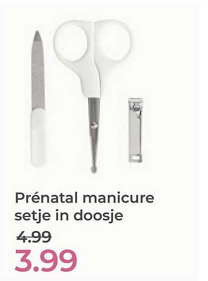Prénatal manicure setje in doosje