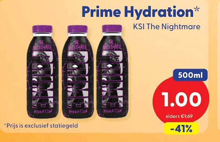 Prime Hydration* KSI The Nightmare 500ml