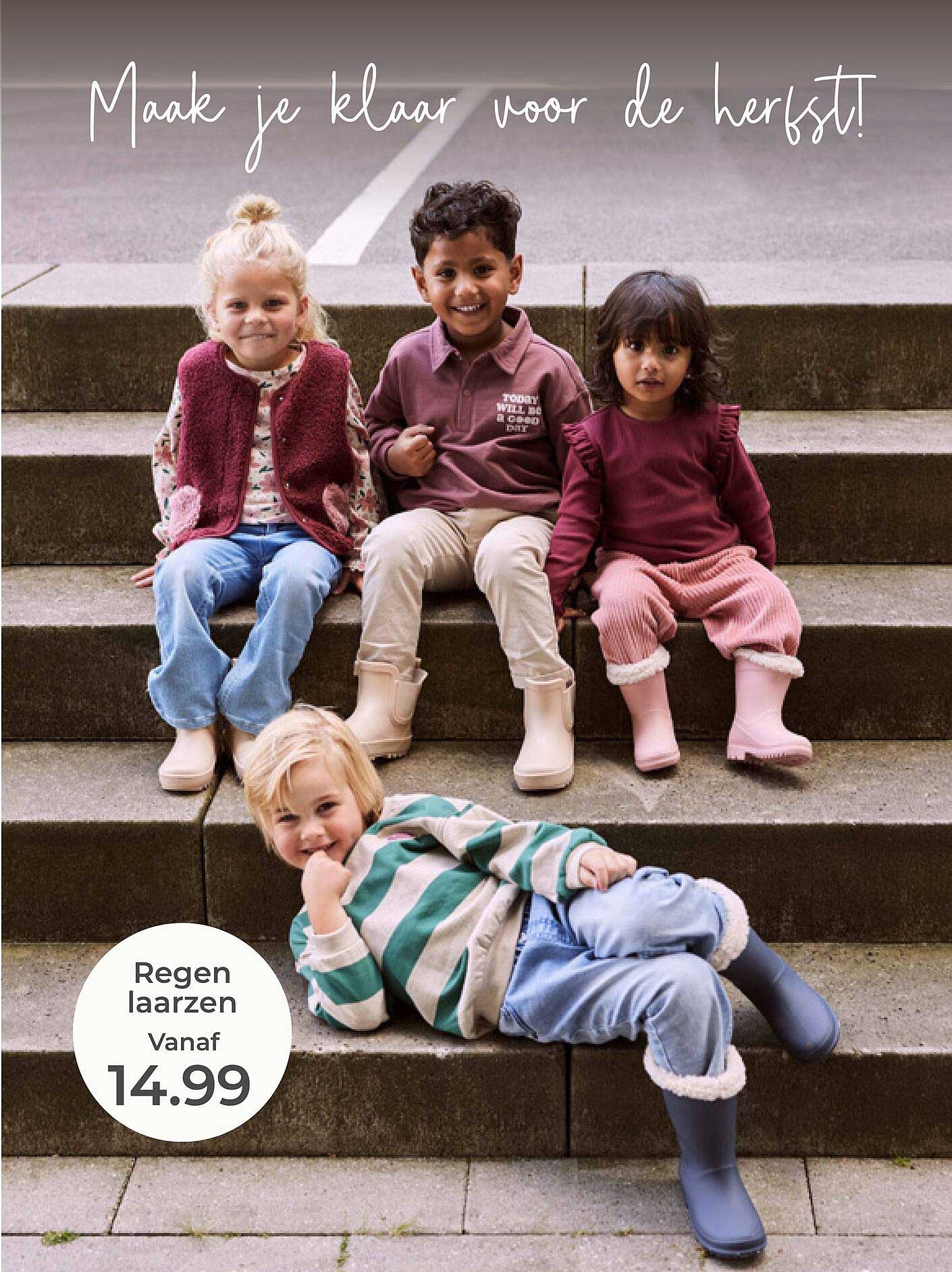 Regen laarzen Vanaf 14.99