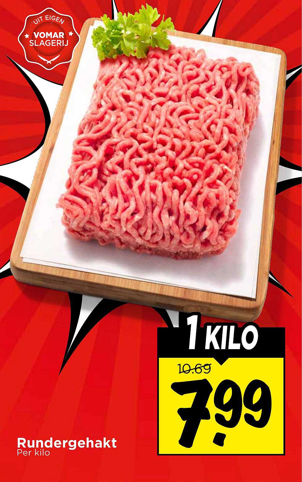 Rundergehakt Per kilo
