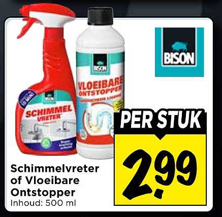 Schimmelvreter of Vloeibare Ontstopper
