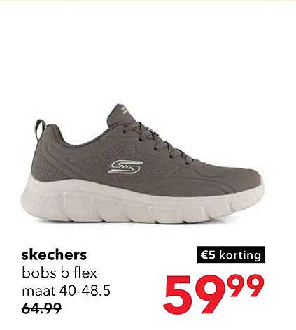 skechers bobs b flex maat 40-48.5 €5 korting