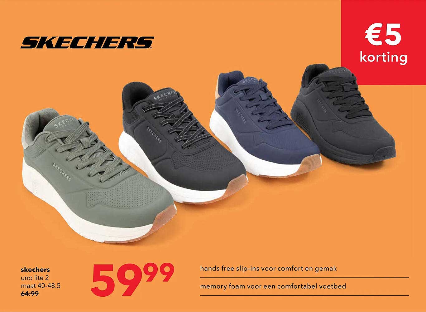 skechers uno lite 2 maat 40-48.5