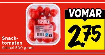 Snack-tomaten Schaal 500 gram