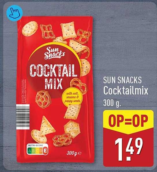 SUN SNACKS Cocktailmix 300 g OP=OP