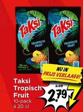 Taksi Tropisch Fruit 10-pack á 20 cl