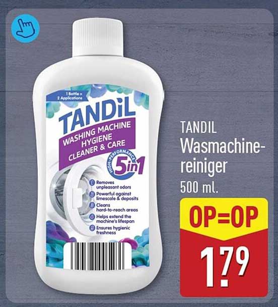 TANDIL Wasmachine-reiniger 500 ml. OP=OP