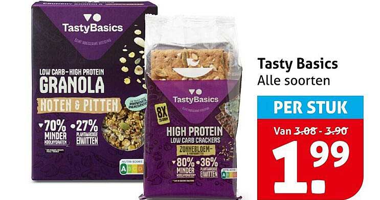 Tasty Basics Alle soorten PER STUK