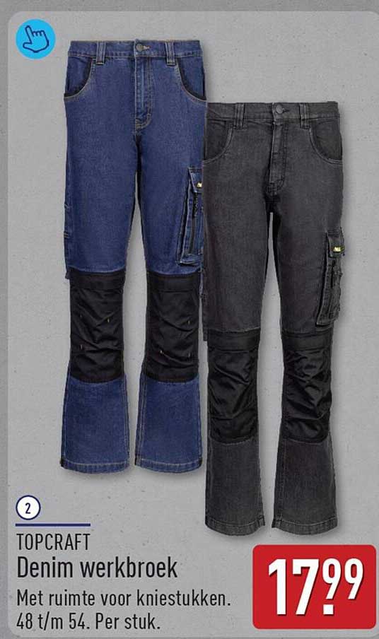 TOPCRAFT Denim werkbroek