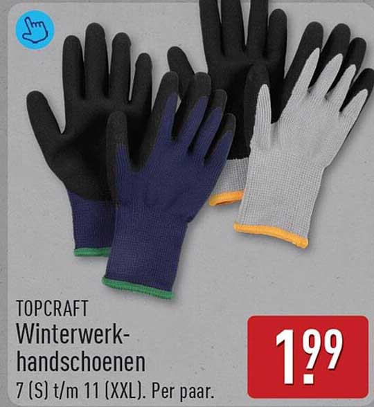 TOPCRAFT Winterwerk-handschoenen