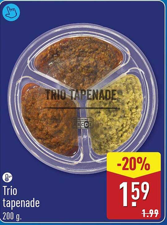 Trio tapenade
