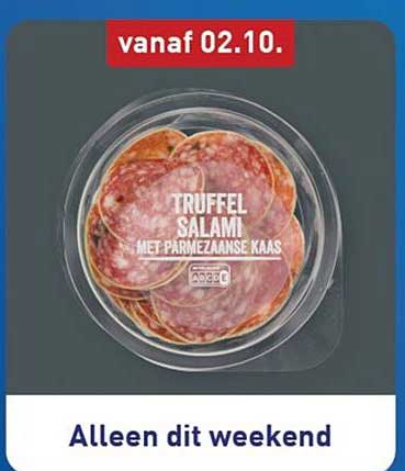 Truffel Salami met Parmezaanse Kaas