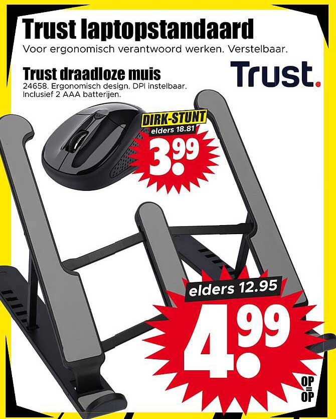 Trust laptopstandaard