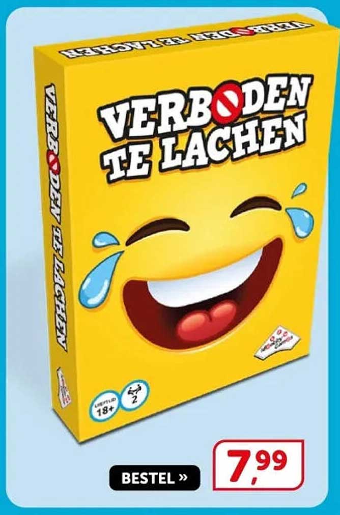 VERBODEN TE LACHEN