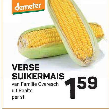 VERSE SUIKERMAIS van Familie Overesch uit Raalte per st