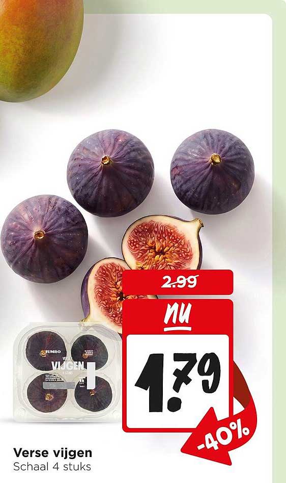 Verse vijgen Schaal 4 stuks -40%