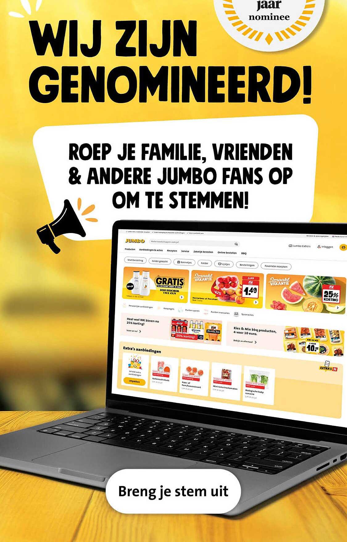 Wij zijn genomineerd!