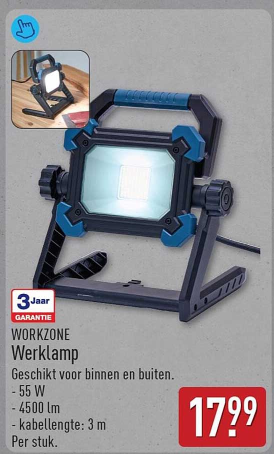 WORKZONE Werklamp