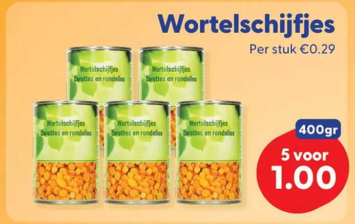 Wortelschijfjes
