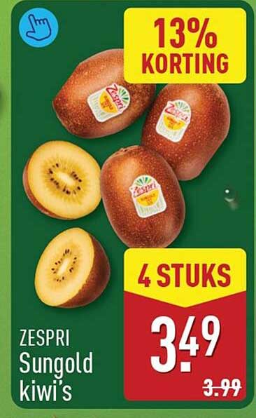 ZESPRI Sungold kiwi's