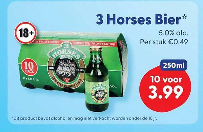 3 Horses Bier