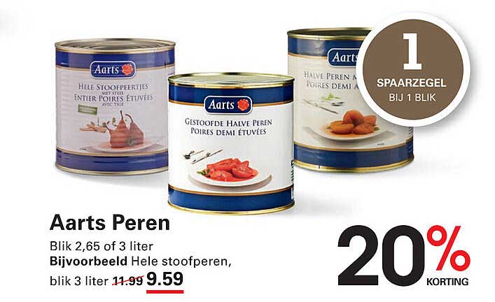 Aarts Peren Blik 2,65 of 3 liter