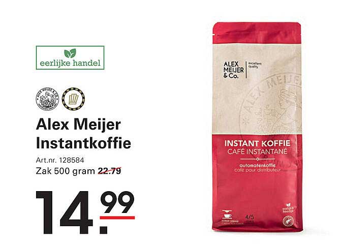 Alex Meijer Instantkoffie