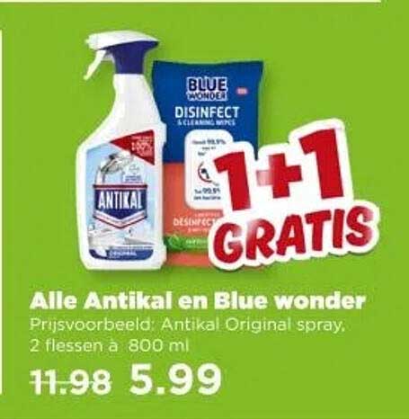 Alle Antikal en Blue wonder