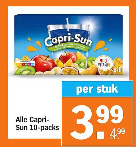Alle Capri-Sun 10-packs