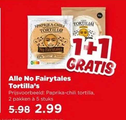 Alle No Fairytales Tortilla’s