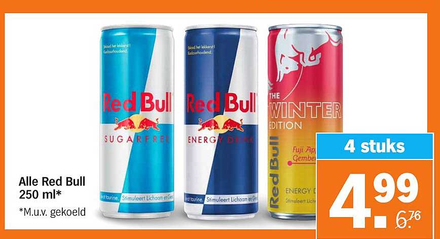 Alle Red Bull 250 ml*